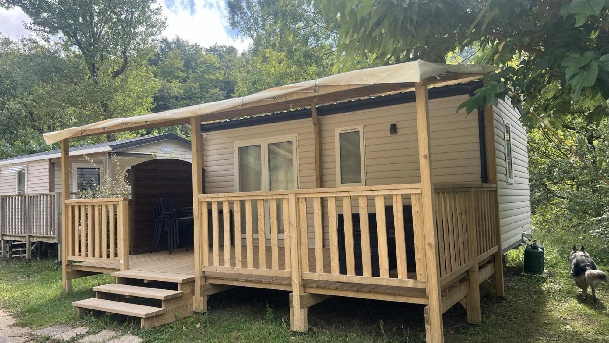 Camping Le Gallo Romain Barbieres ภายนอก รูปภาพ