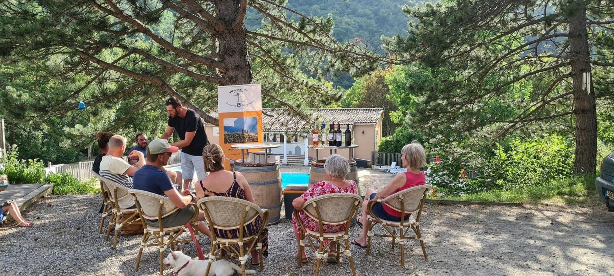 Camping Le Gallo Romain Barbieres ภายนอก รูปภาพ